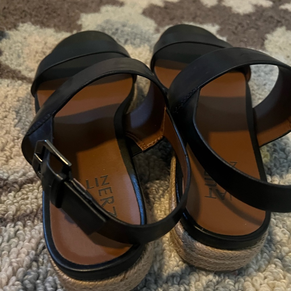 Black Women's Sandals - Picture 3 of 5